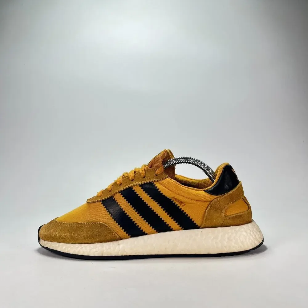 adidas Iniki Runner Goldenrod Casual Lifestyle Sneakers BY9733 Men's Size 9.5